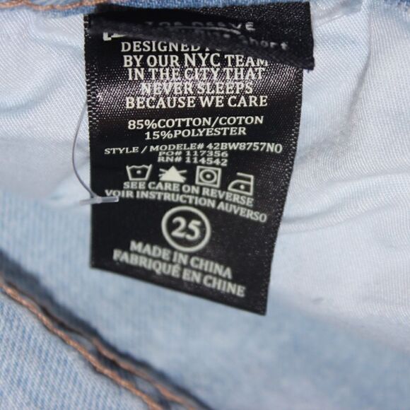 NEW BLANK NYC The Reeve Ultra High Rise Jean Shorts Women Size 25 - Picture 11 of 13